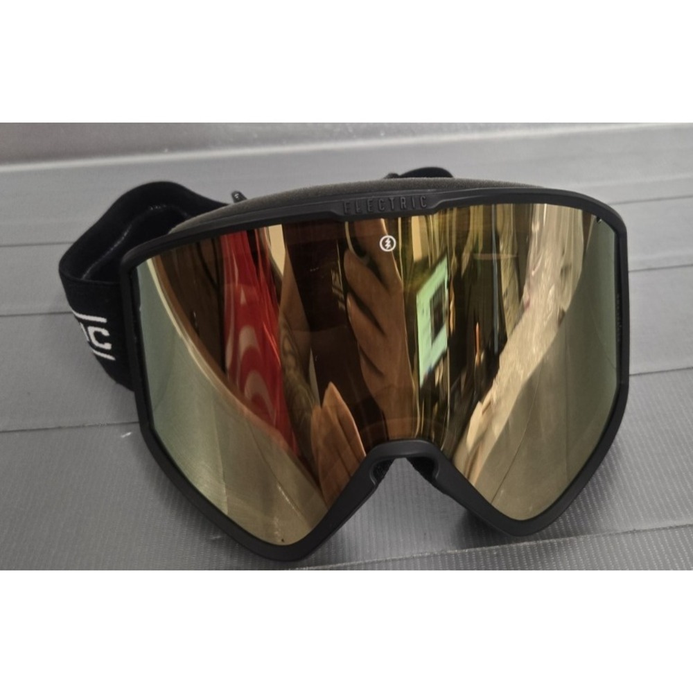 Electric Kleveland Goggles Black Tape Brose/Gold Chrome
